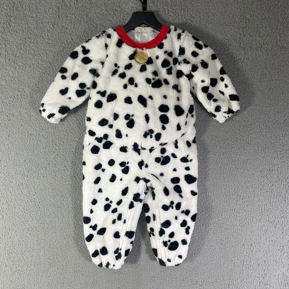 Disney Parks 101 Dalmatians Costume Toddler 18 24 Months Plush Halloween